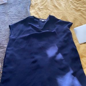 Diane Von furenstenberg navy shift dress